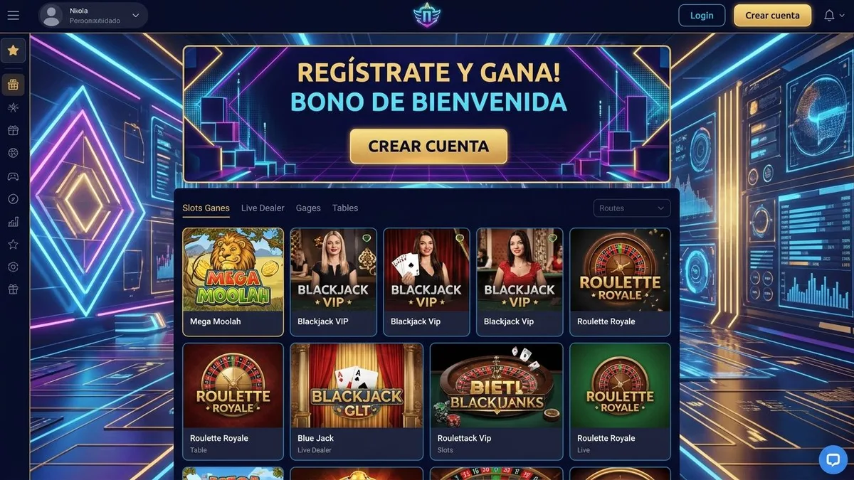Registro con bono en Gamblerina